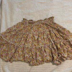 Cynthia Rowley Floral Mini Skirt